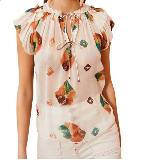 Ulla Johnson Marilyn Top in Aurora, Size 12, NWOT, Display item. - Picture 1 of 10